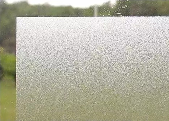 Repositionable 0.8mmの明確な浴室の窓のプライバシーのフィルムのヒート コントロール