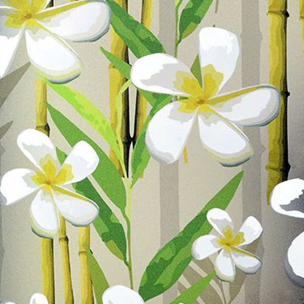 タケ花の印刷された装飾的な窓ガラスのフィルムのプライバシー保護SGS